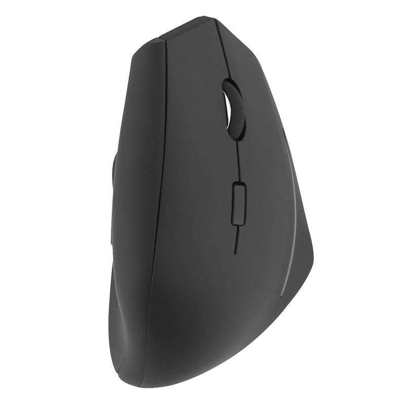 TNB Souris ergonomique verticale filaire pour gaucher - Noir