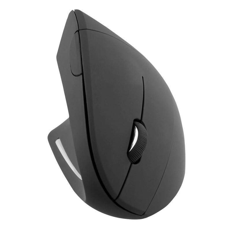 Souris verticale sans fil noire - Droitier 