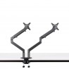Support REKT EZ-2 Black 2 écrans-[product_reference]-Betterwork - Solutions ergonomiques - Télétravail