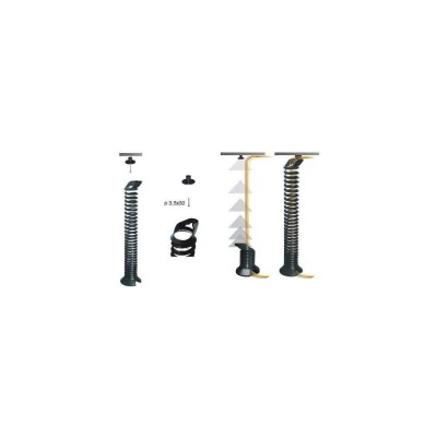 Rangement en ressort pour câbles électriques Noir-[product_reference]-Betterwork - Solutions ergonomiques - Télétravail