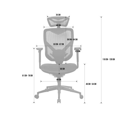 Siège ergonomique REKT RGo