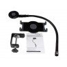 Support col de cygne pour tablette de 6.5" à 7.8" avec fixation de bureau - Rotation 360 ° - kit de montage-[product_reference]-