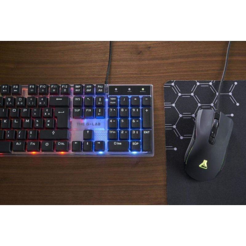 G-LAB - PACK Clavier + Souris + Casque + Tapis de souris