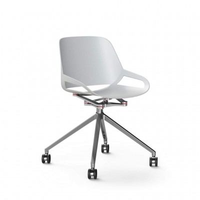 Chaise design AERIS Numo avec Planeur à roulettes-[product_reference]-Betterwork - Solutions ergonomiques - Télétravail