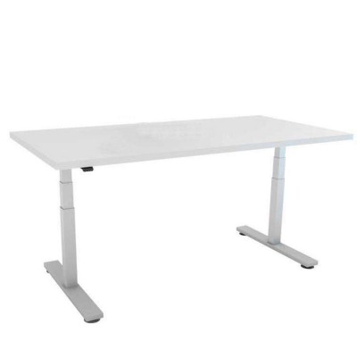 Bureau assis debout motorisé 120 x 80 cm avec plateau au choix - 1