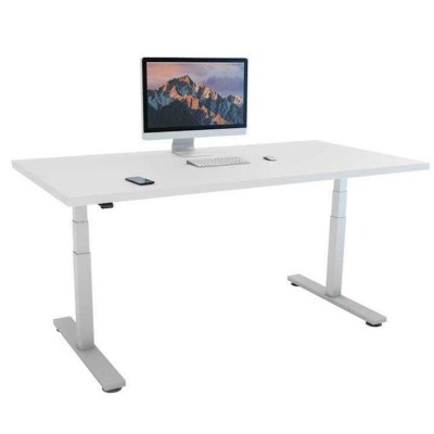 Bureau assis debout motorisé 120 x 80 cm avec plateau au choix - 2