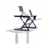 Station de travail à hauteur variable E-VATE-[product_reference]-Betterwork - Solutions ergonomiques - Télétravail