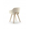Chaise ALKI Kuskoa Bi avec piètement chêne-[product_reference]-Betterwork - Solutions ergonomiques - Télétravail