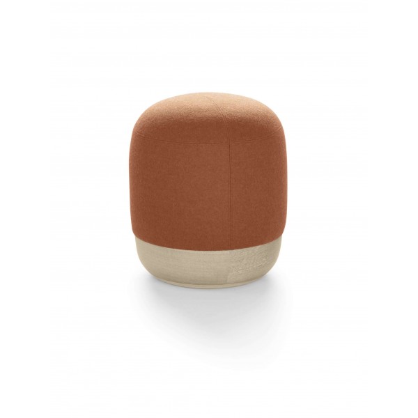 Petit Pouf alki EGON 430 x 480 mm Tissu