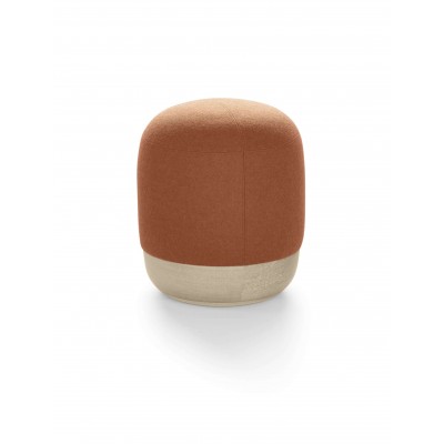 Petit Pouf alki EGON 430 x 480 mm Cuir