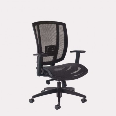 Siège de bureau avec assise et dossier résille GGI Avro 3121-[product_reference]-Betterwork - Solutions ergonomiques - Télétrava