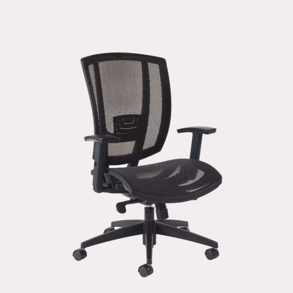 Office chair with mesh seat and back GGI Avro 3121