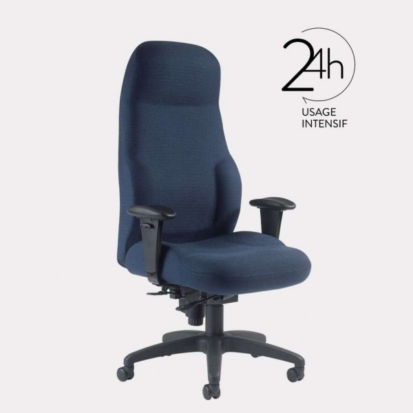 Fauteuil de bureau ergonomique GGI MAXIMA 24h