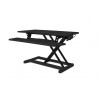 Station assis debout BAKKER ELKHUIZEN Sit-Stand Desk Riser2 Noir-[product_reference]-Betterwork - Solutions ergonomiques - Télét