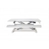Station assis debout BAKKER ELKHUIZEN Sit-Stand Desk Riser2 Blanc-[product_reference]-Betterwork - Solutions ergonomiques - Télé
