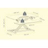 Station assis debout BAKKER ELKHUIZEN Sit-Stand Desk Riser2 Blanc-[product_reference]-Betterwork - Solutions ergonomiques - Télé