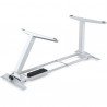 Bureau réglable en hauteur Fellowes Levado™ (Piètement uniquement) Blanc-[product_reference]-Betterwork - Solutions ergonomiques
