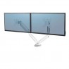 Bras porte-écrans double Fellowes Platinum Series Blanc 8056301-[product_reference]-Betterwork - Solutions ergonomiques - Télétr