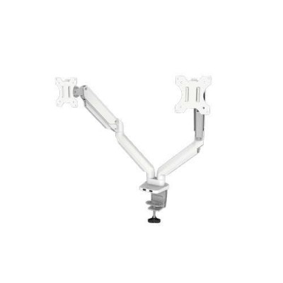 Bras porte-écrans double Fellowes Platinum Series Blanc 8056301-[product_reference]-Betterwork - Solutions ergonomiques - Télétr