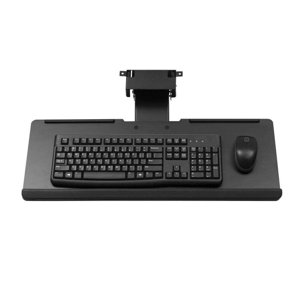 Soporte de teclado deslizante de escritorio KIMEX 150-4000 Negro