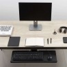 Support clavier coulissant de bureau KIMEX 150-4000 Noir-[product_reference]-Betterwork - Solutions ergonomiques - Télétravail