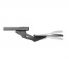 Support clavier coulissant de bureau KIMEX 150-4000 Noir-[product_reference]-Betterwork - Solutions ergonomiques - Télétravail