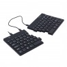 Clavier Ergonomique filaire R-Go Split Break Noir Azerty-[product_reference]-Betterwork - Solutions ergonomiques - Télétravail