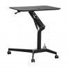 Petit bureau REKT R-DESK MOBILE Sofa Edition Noir (65 à 95 cm de hauteur)-[product_reference]-Betterwork - Solutions ergonomique