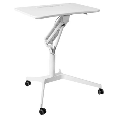 Petit bureau REKT R-DESK MOBILE Sofa Edition Blanc (65 à 95 cm de hauteur)