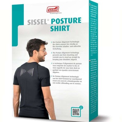 T-Shirt correcteur de posture SISSEL® pour homme