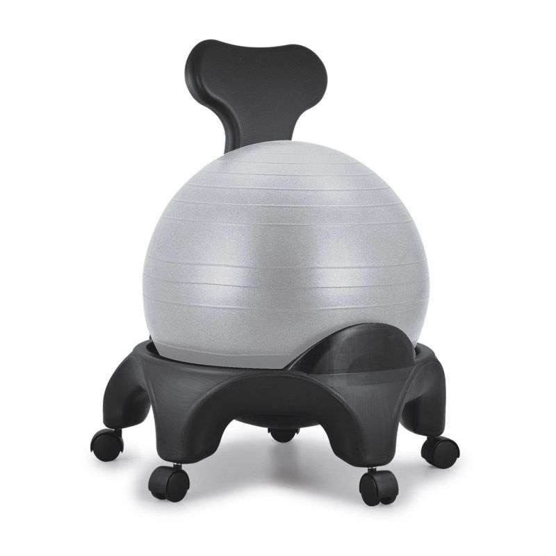 Ballon Siège ergonomique 55 cm avec pieds - Sit'n'Gym - Swiss ball