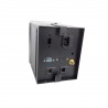 Boîtier de table encastrable 2xRJ45, VGA, HDMI, VIDEO, Prise 220V,  Gris-[product_reference]-Betterwork - Solutions ergonomiques