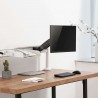 Kit rail de fixation Slatwall, 120cm avec 2 pieds de table-[product_reference]-Betterwork - Solutions ergonomiques - Télétravail