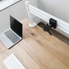 Support moniteur PC 13´´- 27´´ pour rail de fixation Slatwall-[product_reference]-Betterwork - Solutions ergonomiques - Télétrav