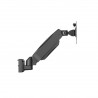 Bras moniteur PC 13´´-27´´ pour rail de fixation Slatwall-[product_reference]-Betterwork - Solutions ergonomiques - Télétravail