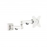 Bras moniteur 17´´- 32´´ pour rail de fixation Slatwall-[product_reference]-Betterwork - Solutions ergonomiques - Télétravail