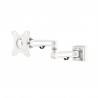 Bras moniteur 17´´- 32´´ pour rail de fixation Slatwall-[product_reference]-Betterwork - Solutions ergonomiques - Télétravail