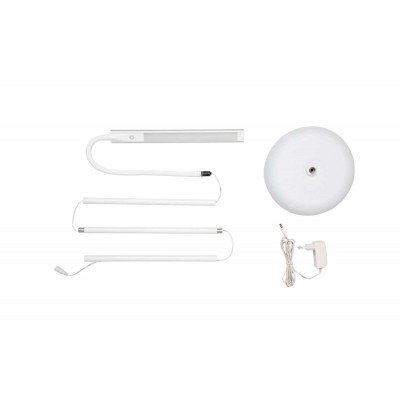 Lampadaire liseuse LED MAULpirro réglable blanc