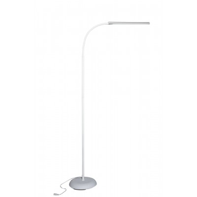 Lampadaire liseuse LED MAULpirro réglable blanc