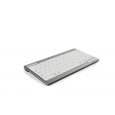 Clavier Bluetooth performant Hybrid (AZERTY) (Noir, Aluminium, Plastique  ABS, 305g) comme cadeaux publicitaires Sur