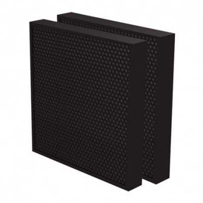 Menge 2 Filter 100% Holzkohle für Reiniger Fellowes AM3/AM4 - 9436802