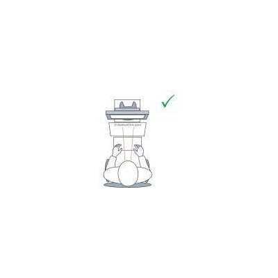 Porte-document réglable circulaire Q-Doc 515 circular vert - BNEQDOC515CGRN