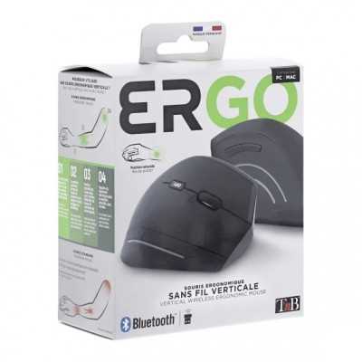 DUAL vertikal ergonomisches Drahtgestell Bluetooth + USB-A