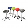 Siège selle Dalton PU - Alu50-[product_reference]-Betterwork - Solutions ergonomiques - Télétravail