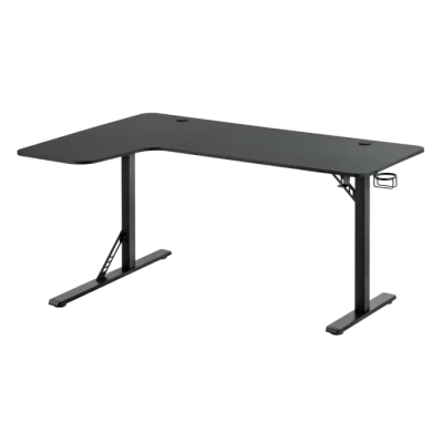 Bureau gamer d’angle REKT R‑DESK MAX 160 L | plateau XXL