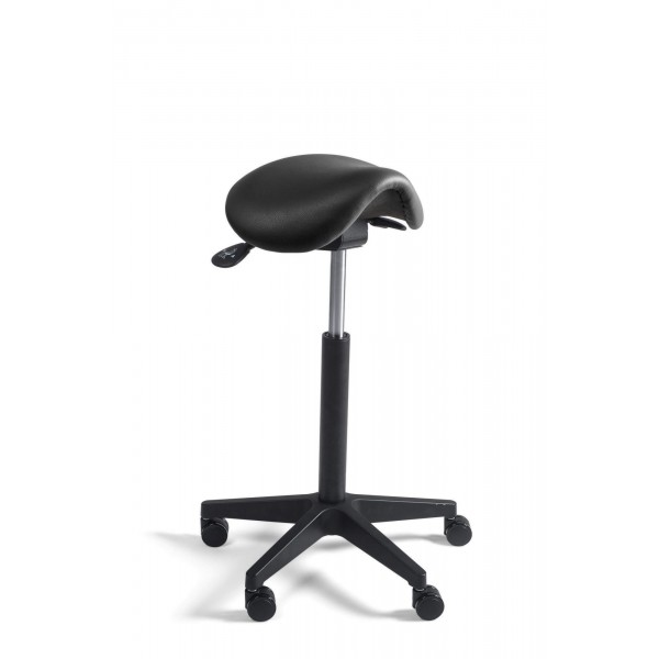 Tabouret selle étroite PVC nylon