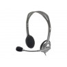 Micro casque téléphonique Logitech Stereo Headset H110-[product_reference]-Betterwork - Solutions ergonomiques - Télétravail